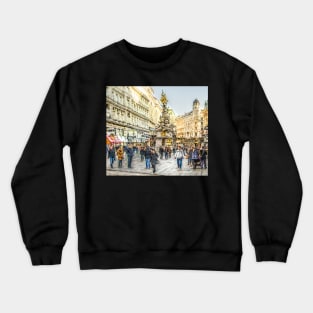 The Graben in Vienna Crewneck Sweatshirt